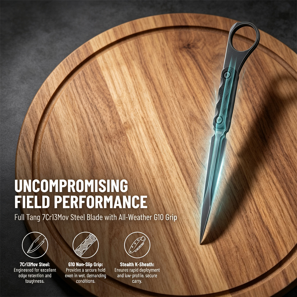 Lightweight EDC Fixed Blade Kn - Edc Fixed Blade Deep Carry recensie en prijs