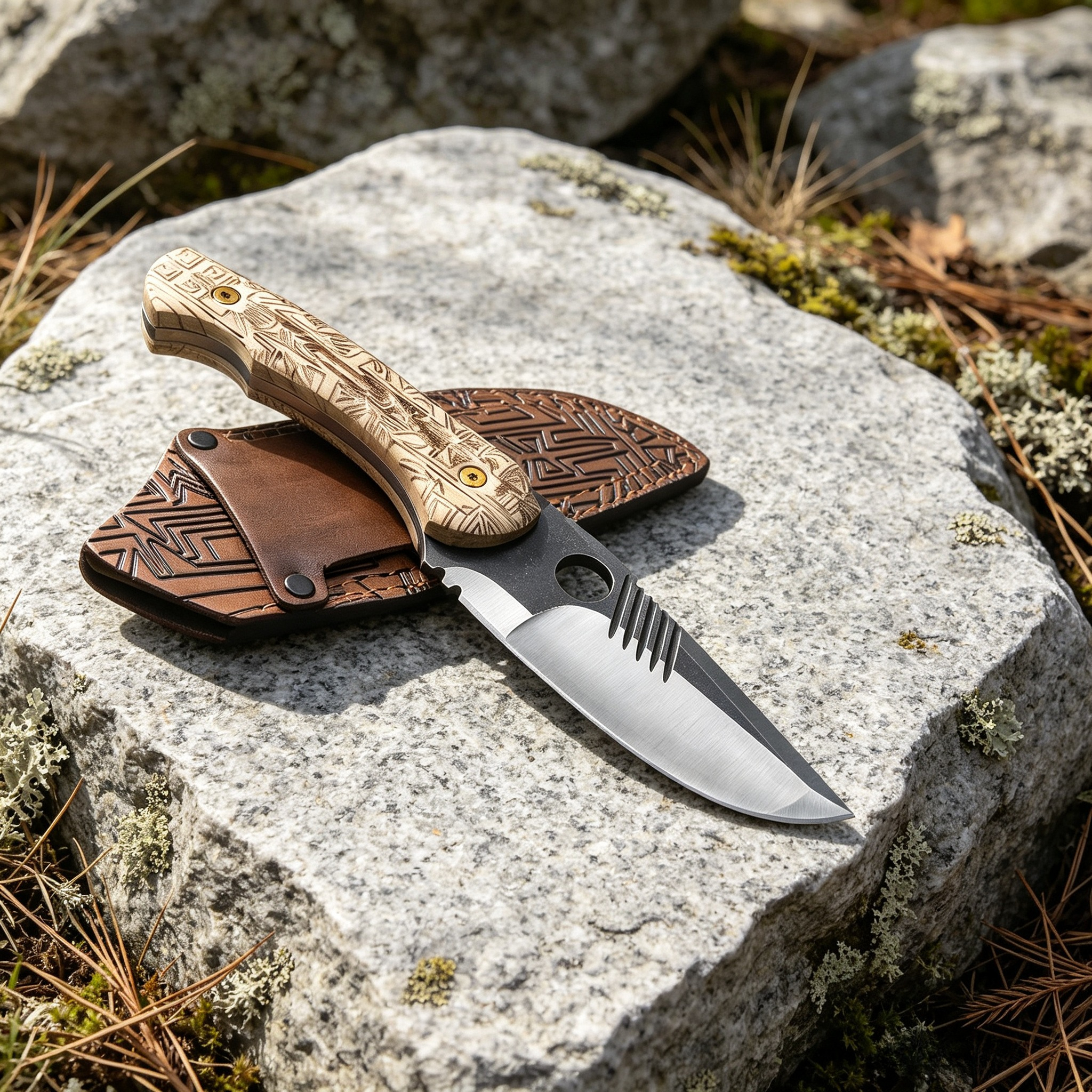 8Cr13Mov and G10 Outdoor Utili - Edc Fixed Blade Deep Carry recensie en prijs