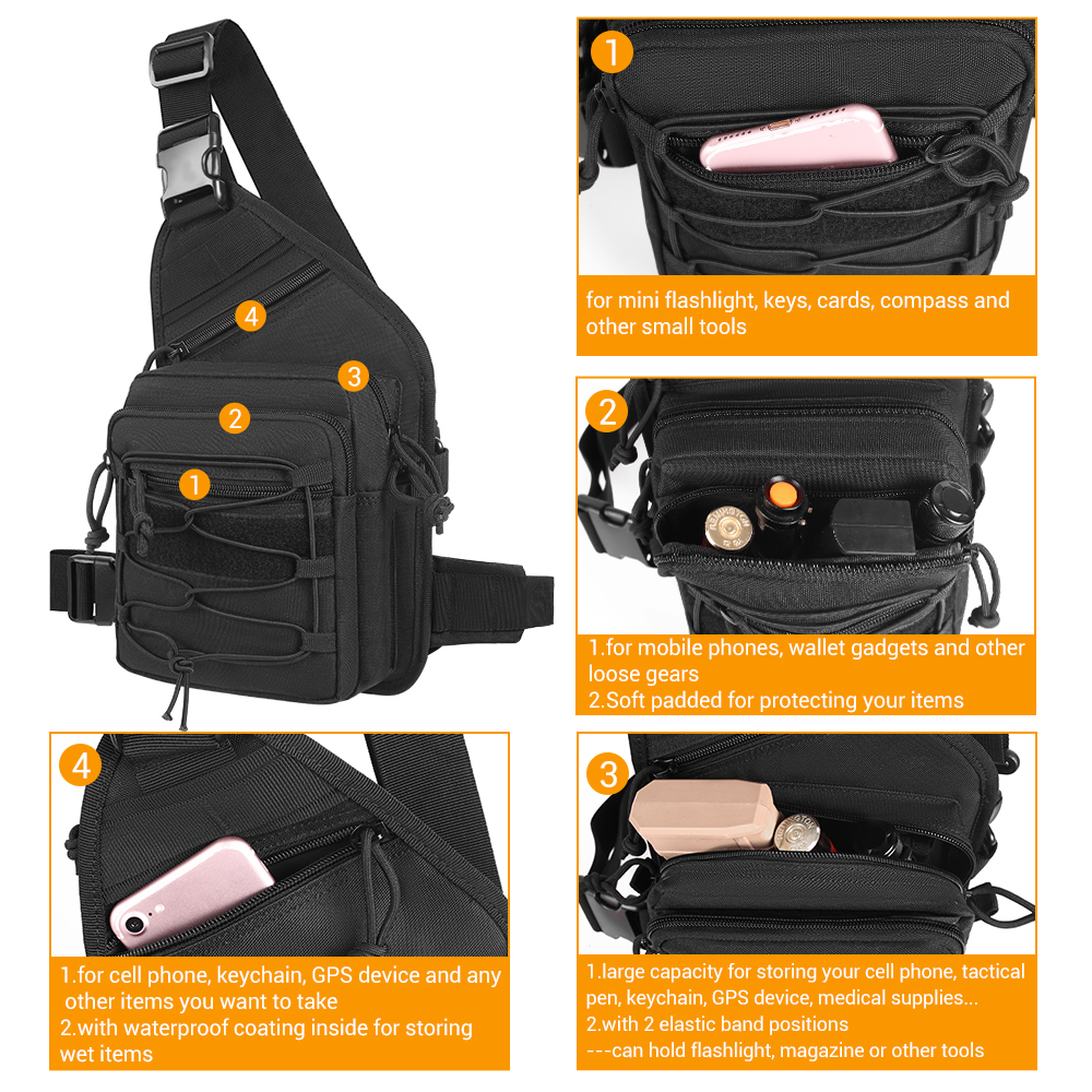 Tactical Gun Bag EDC Shoulder  - Edc Carry Bag For Pistol recensie en prijs