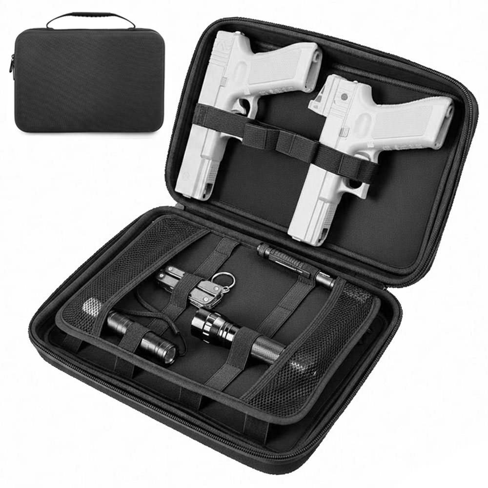 Tactical Pistol Gun Case Dual  - Edc Carry Bag For Pistol recensie en prijs