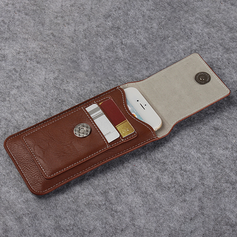 Universal Leather Phone Holste - Money Clip Magnetic recensie en prijs