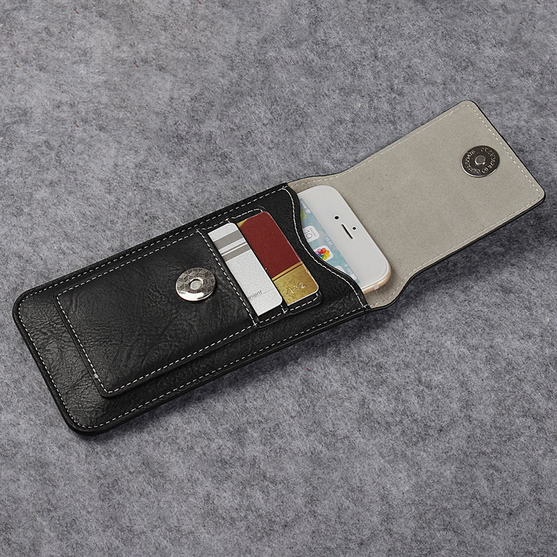 Universal Leather Phone Holste - Money Clip Magnetic recensie en prijs