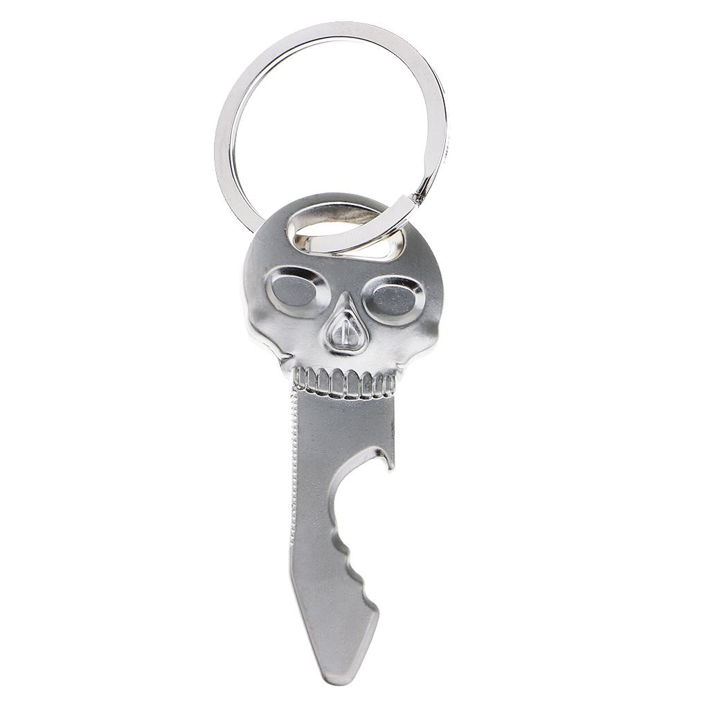 Metal Key Ring Punk Skull Keyc - Bottle Opener Keyring recensie en prijs