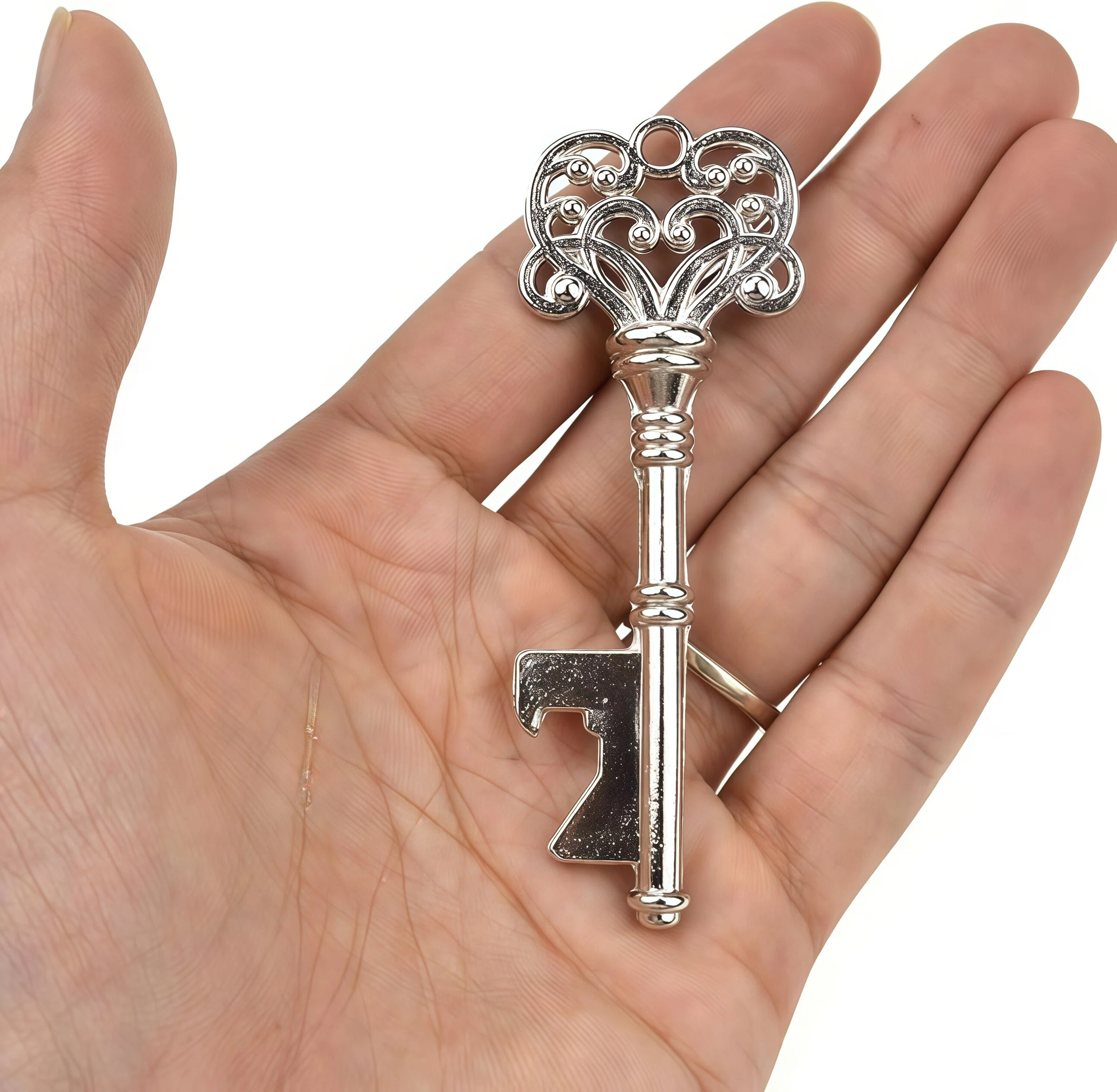 10Pcs Silver Key Bottle Opener - Bottle Opener Keyring recensie en prijs