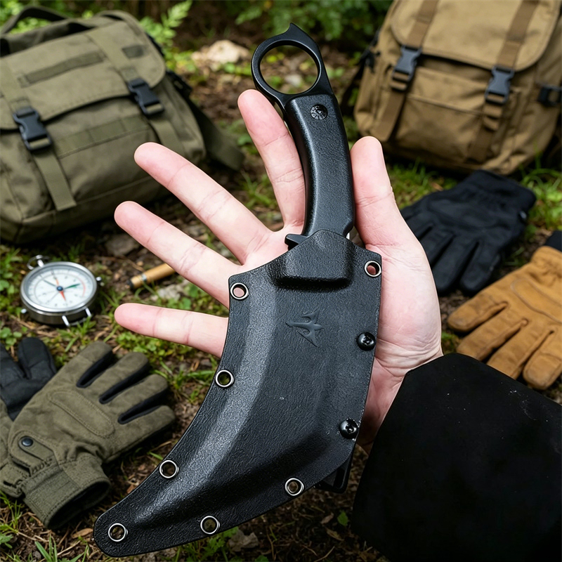 Claw Knife D2 Blade G10 Handle - Edc Fixed Blade Deep Carry recensie en prijs