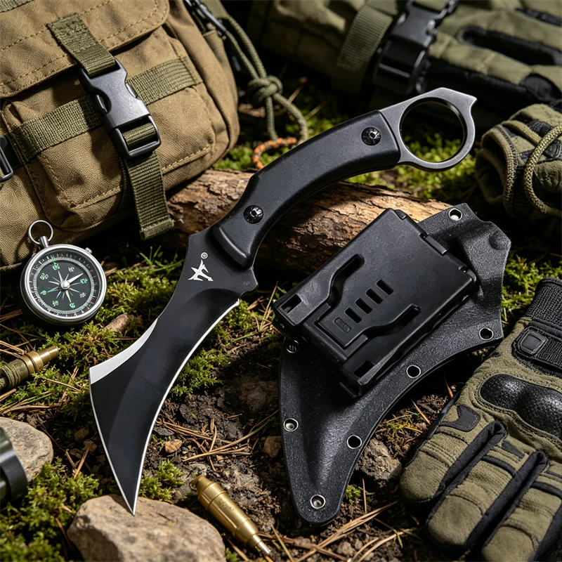 Claw Knife D2 Blade G10 Handle - Edc Fixed Blade Deep Carry recensie en prijs