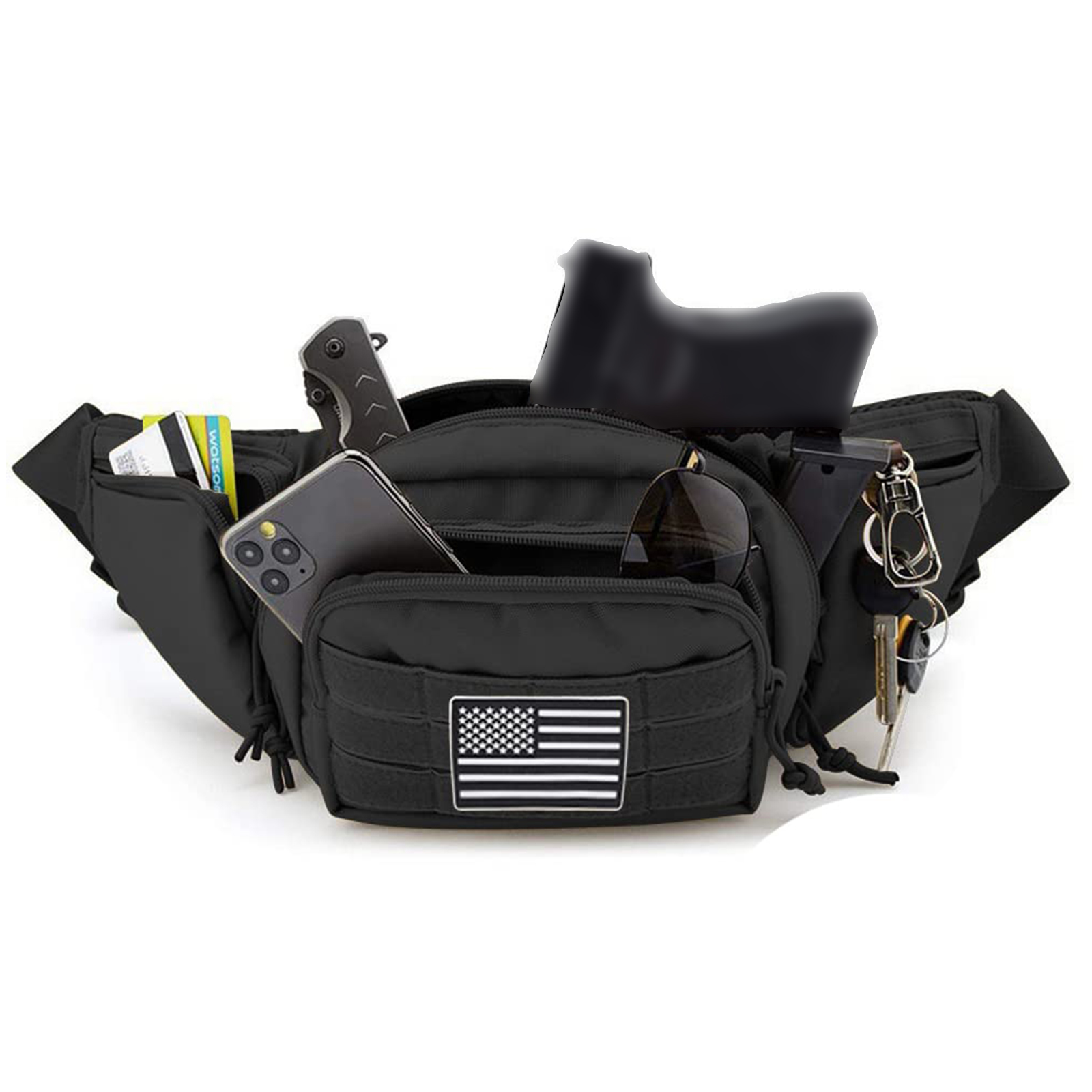 Tactical Fanny Pack Gun Holste - Edc Carry Bag For Pistol recensie en prijs