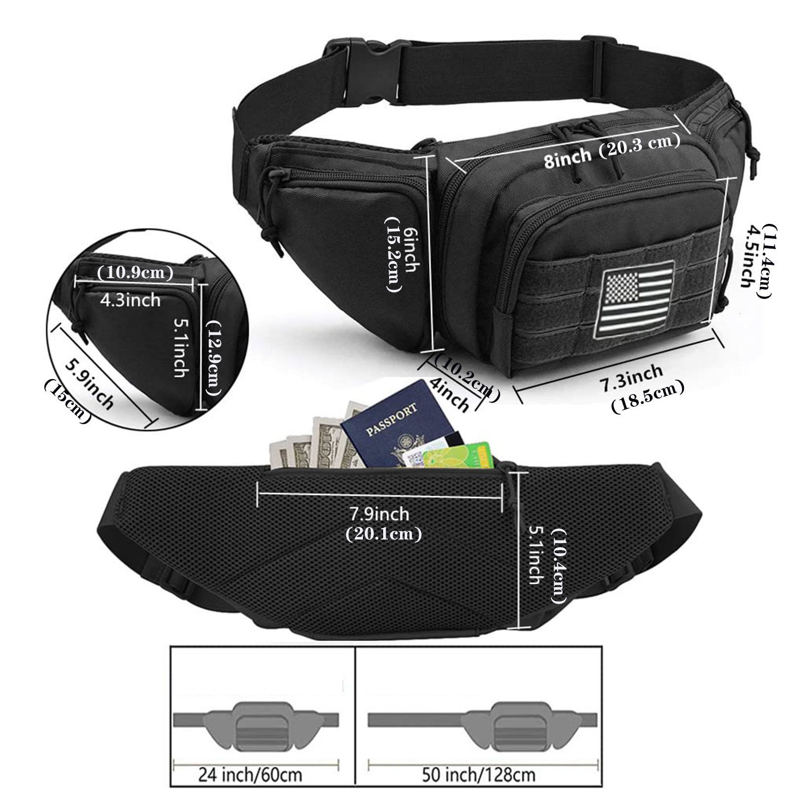 Tactical Fanny Pack Gun Holste - Edc Carry Bag For Pistol recensie en prijs