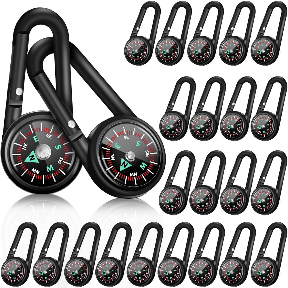 6-50 Pcs Mini Magnetic Compass - Compass Keychain Mini recensie en prijs
