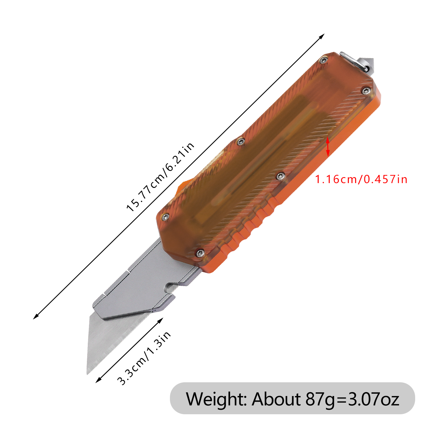 Two-piece aluminum alloy combi - Edc Carry Piece recensie en prijs