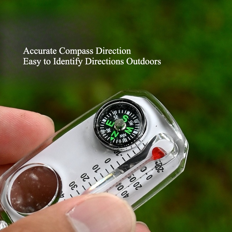 Outdoor Survival Compass Keych - Compass Keychain Mini recensie en prijs