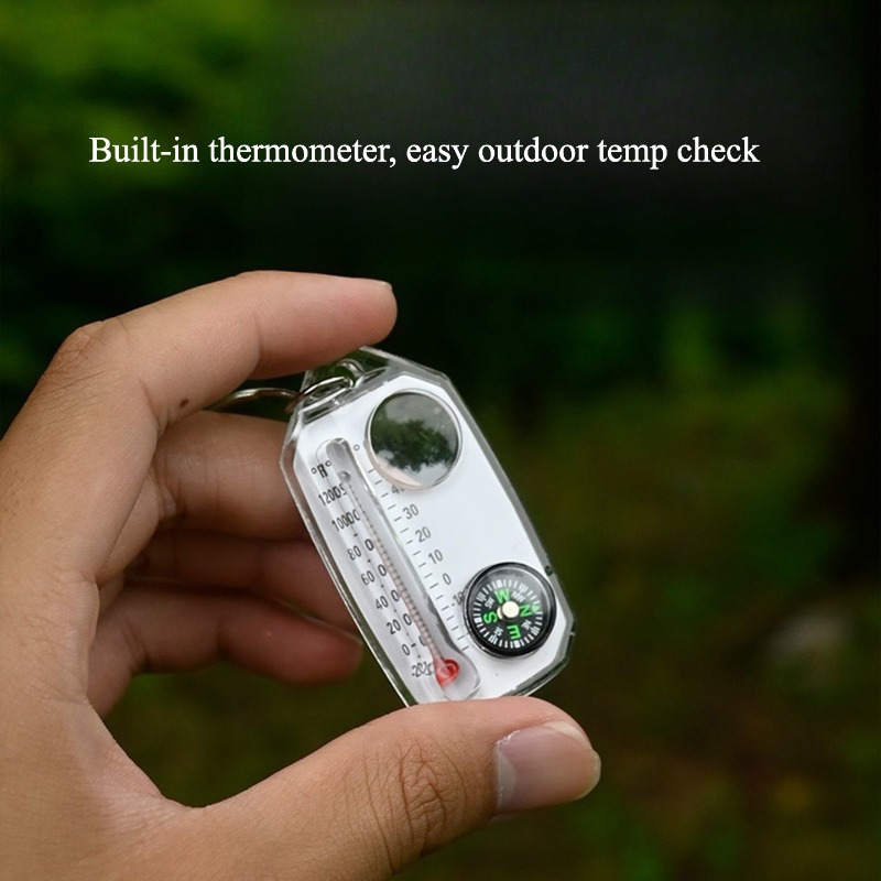 Outdoor Survival Compass Keych - Compass Keychain Mini recensie en prijs