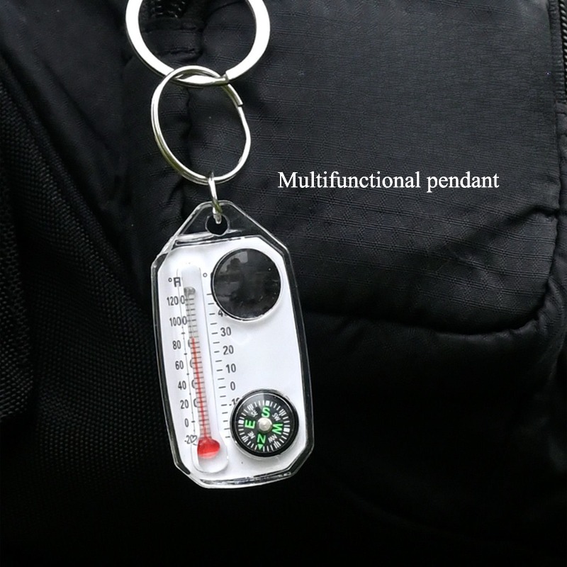 Outdoor Survival Compass Keych - Compass Keychain Mini recensie en prijs