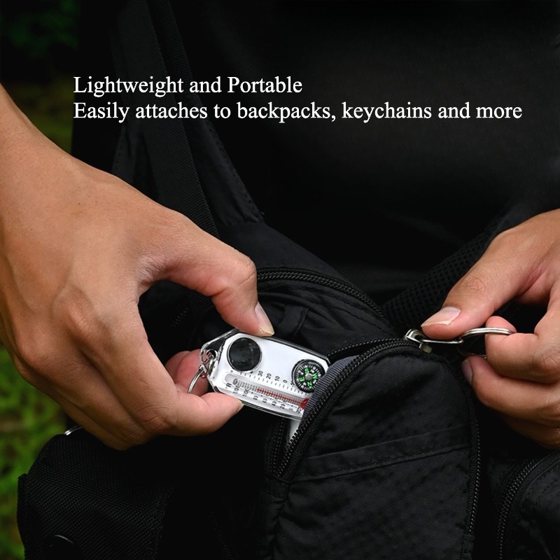 Outdoor Survival Compass Keych - Compass Keychain Mini recensie en prijs